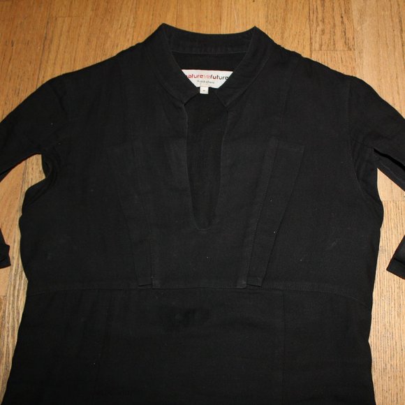 NATURE VS FUTURE TUNIC DRESS BLACK M - Picture 6 of 7